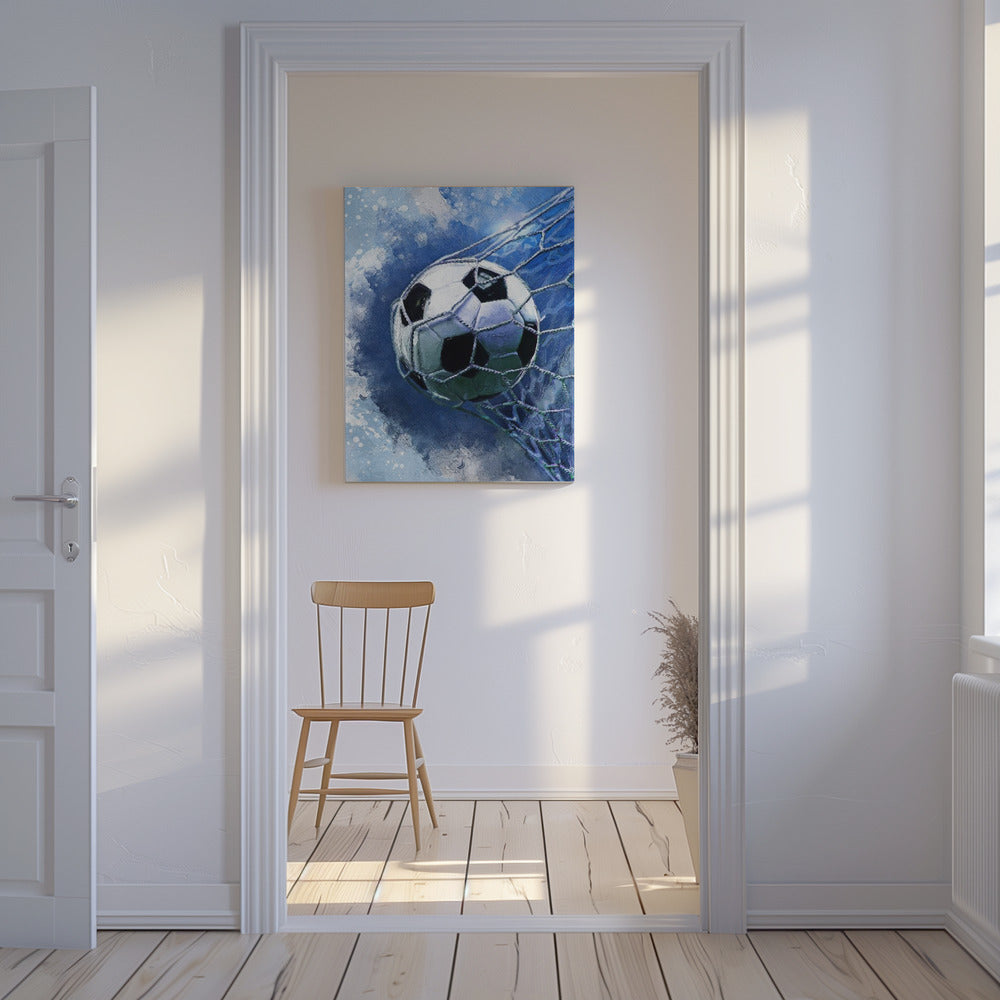 Football 3 art sportif | Tableaux sur Toile