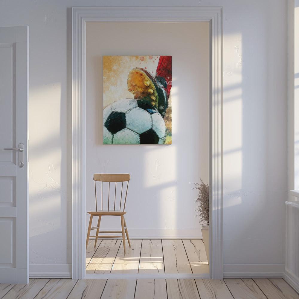 Football 1 art sportif | Tableaux sur Toile