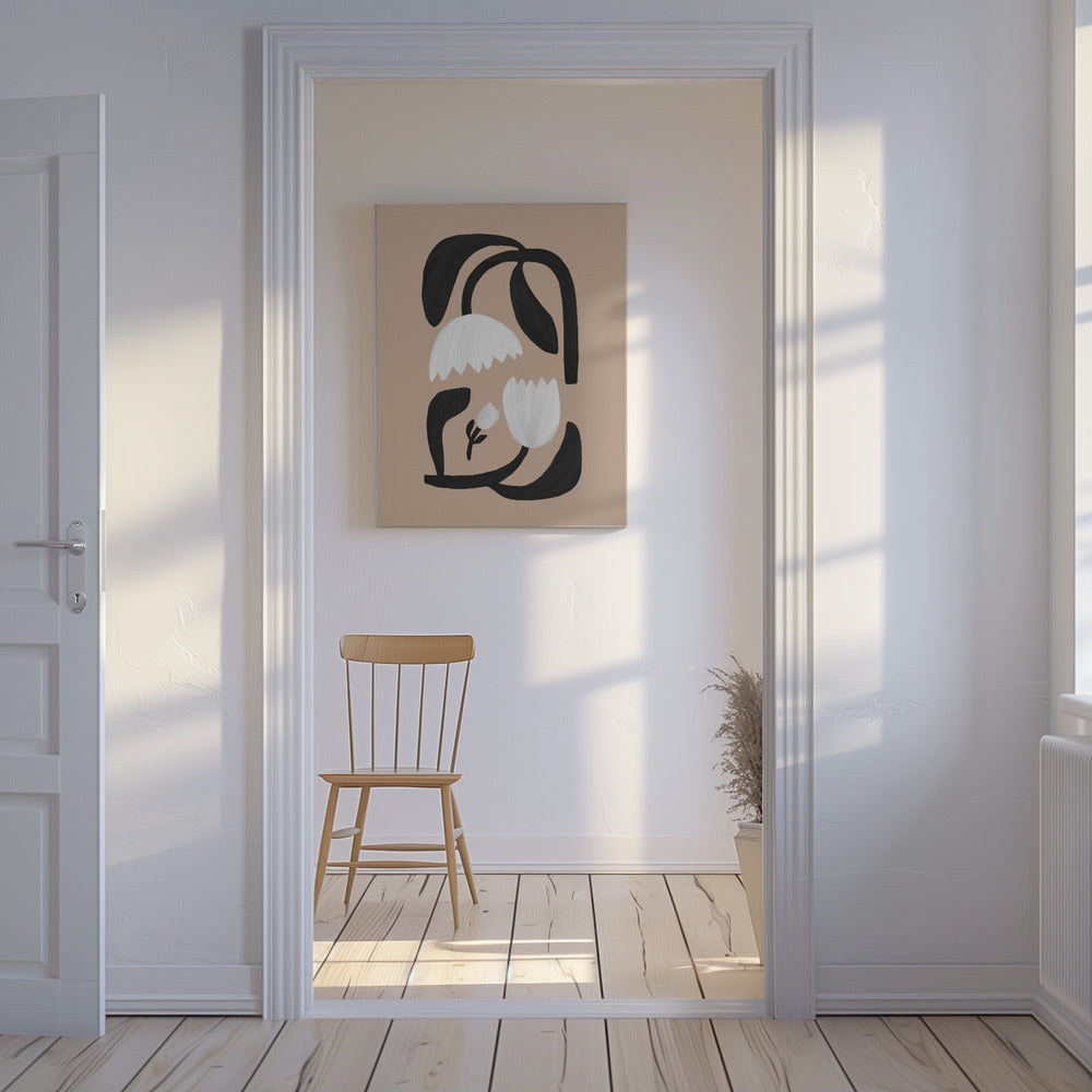 Scandi Botanical I | Canvastaulut