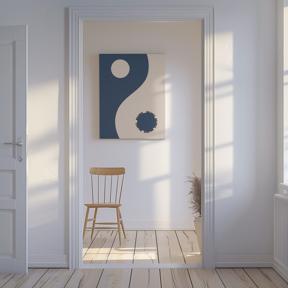 Balance Blue | Canvas