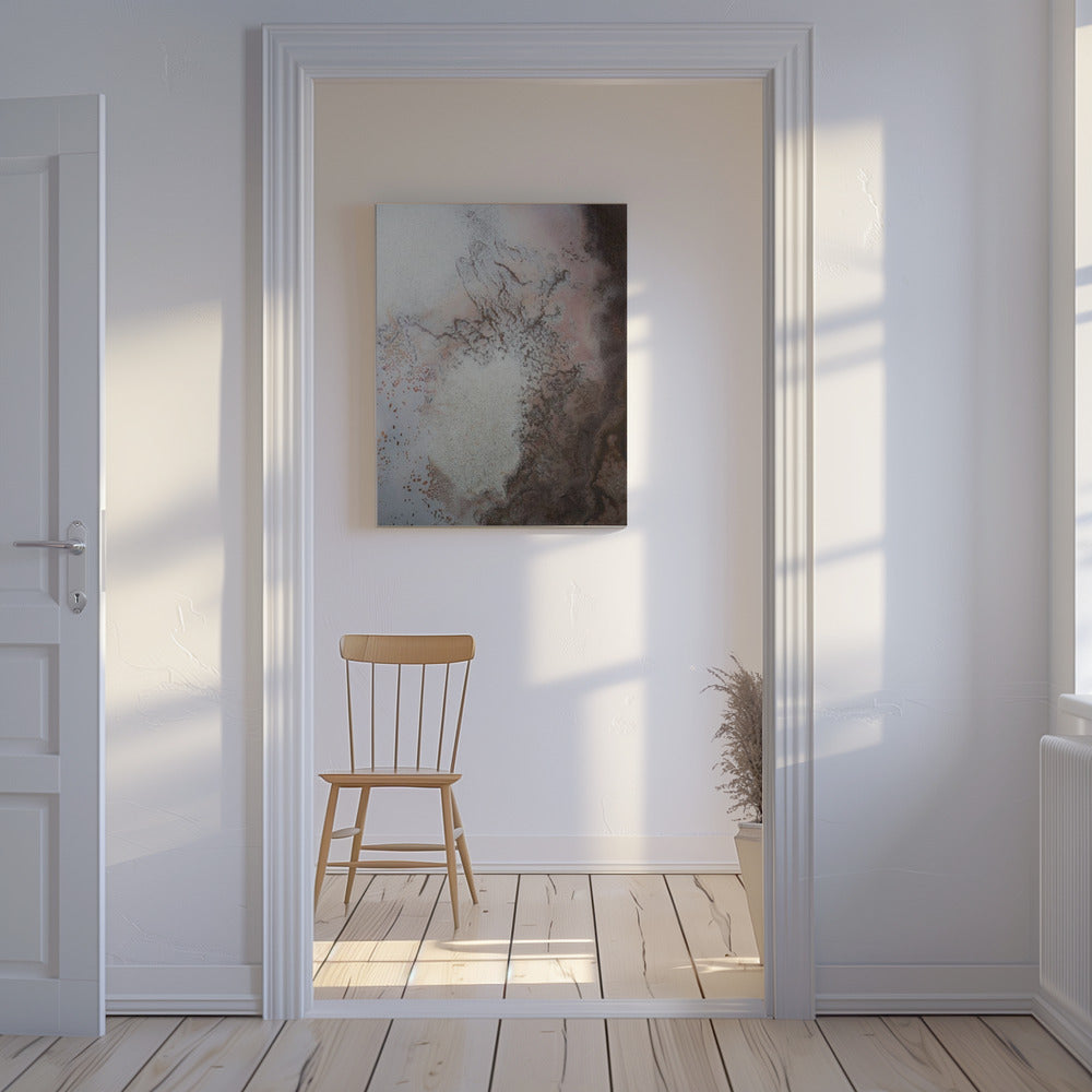 Lake Eyre revisité - ambiance terre rouge | Canvas