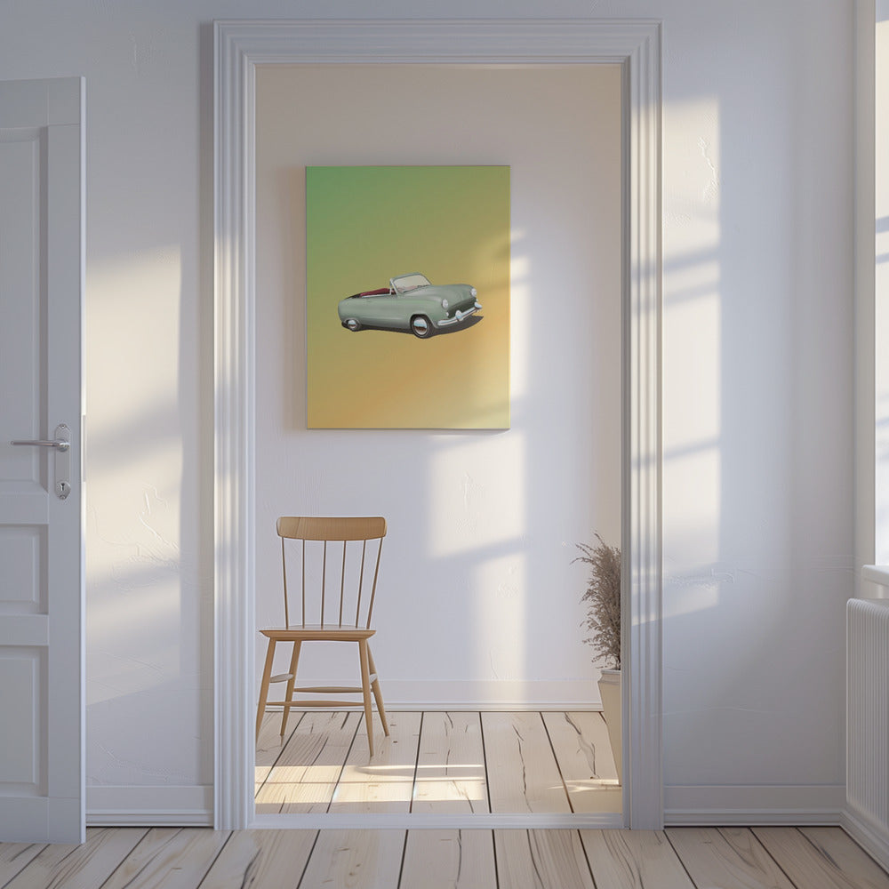 Vintage Convertible Car | Canvas