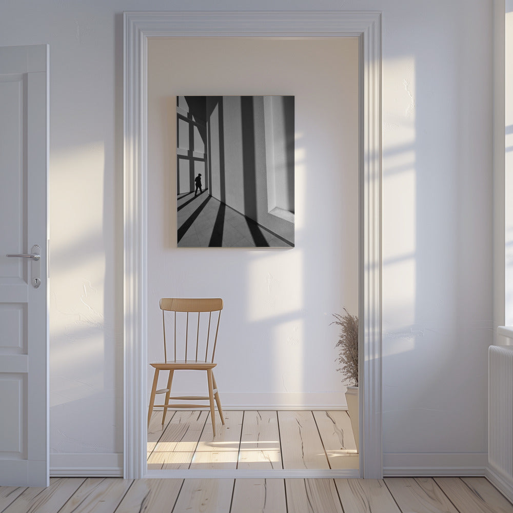zwarte lijn | Canvasprints