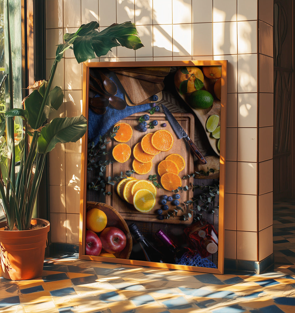 Table de fruits | Posters - Affiche Artistique