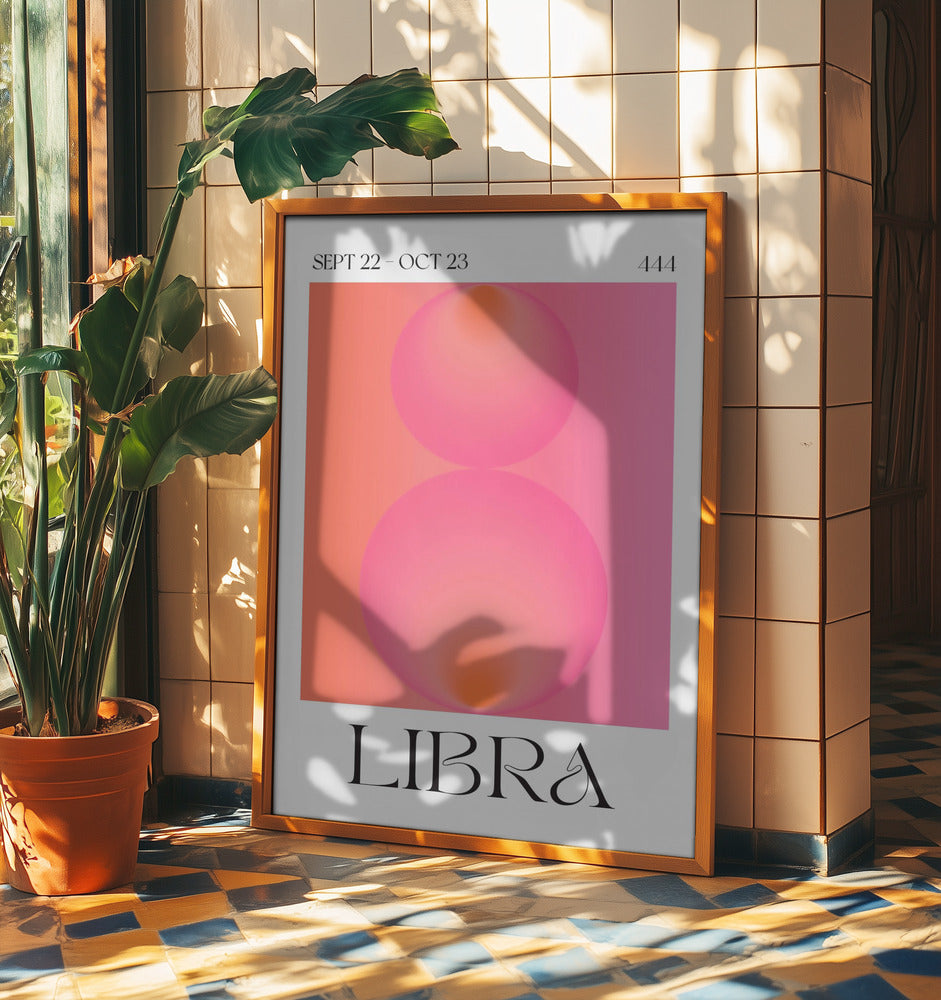 Libra&#039;s Dual Glow | Poster