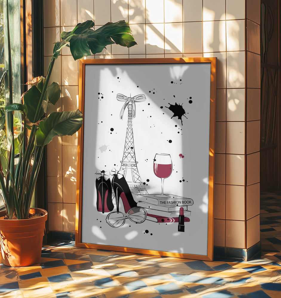 Chic Parisian Night | Poster