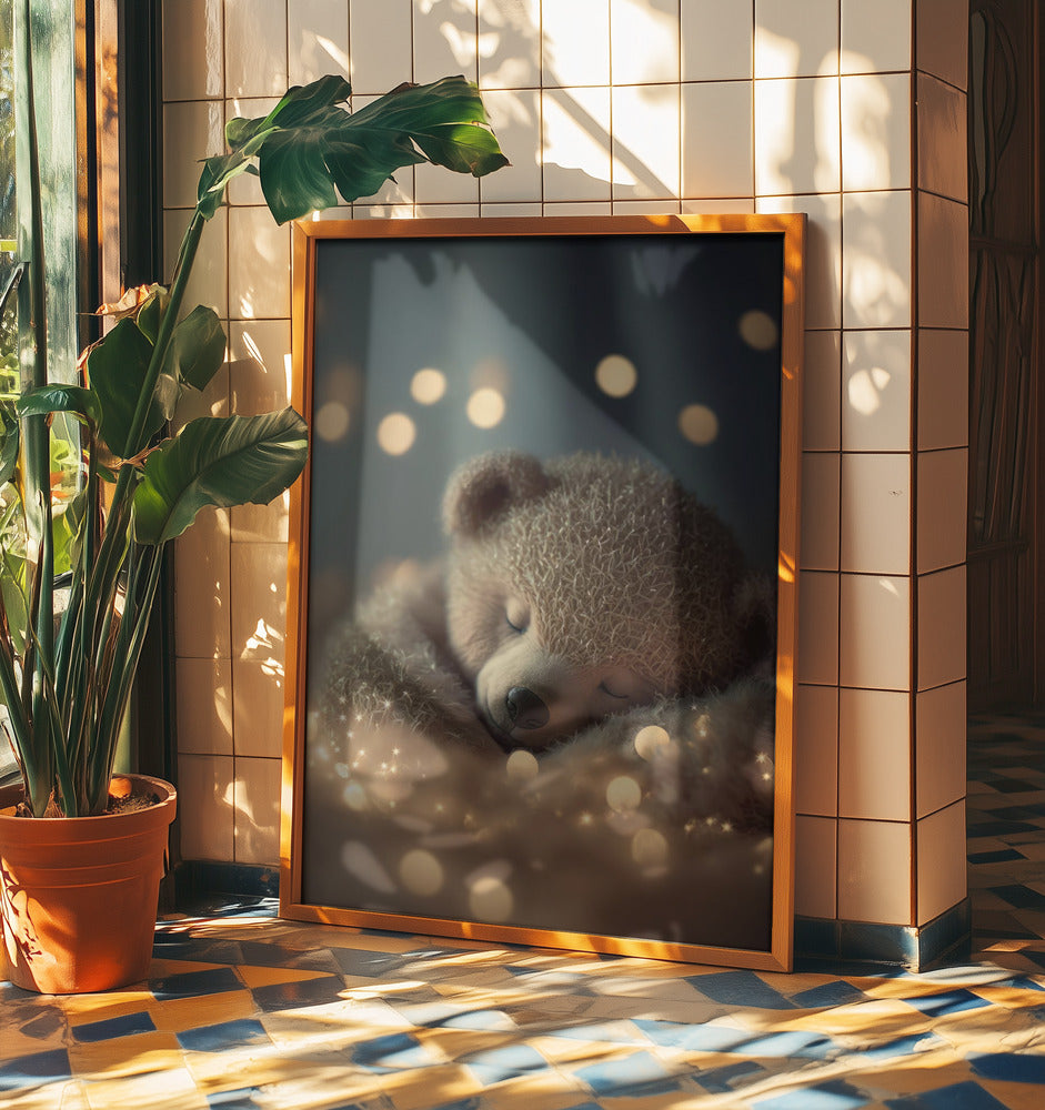 Dreamy Bear Snooze | Poster
