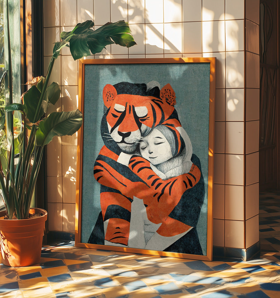 Tiger&#039;s Embrace | Poster