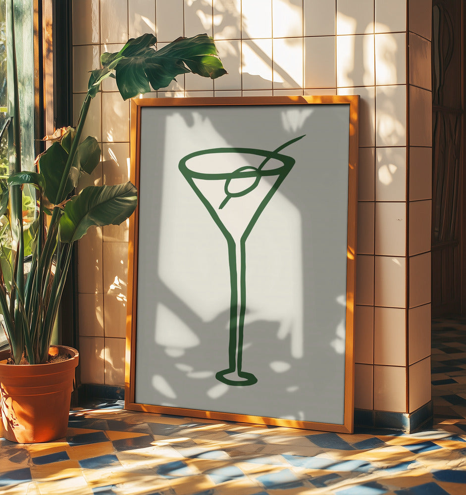 Cocktailgrön | Poster