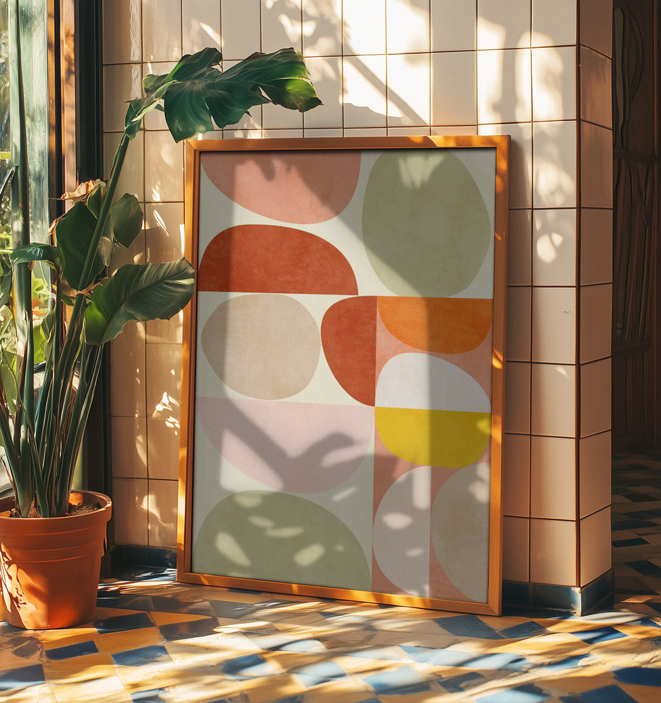 Pastel Geometry | Poster