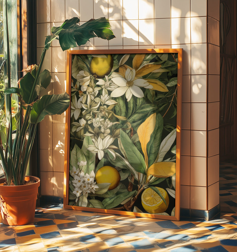 Flowers and fruits 1 | Poster