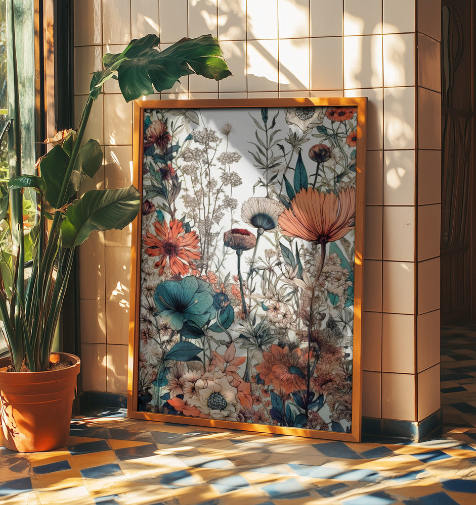 Fleurs des prés 9 | Affiche