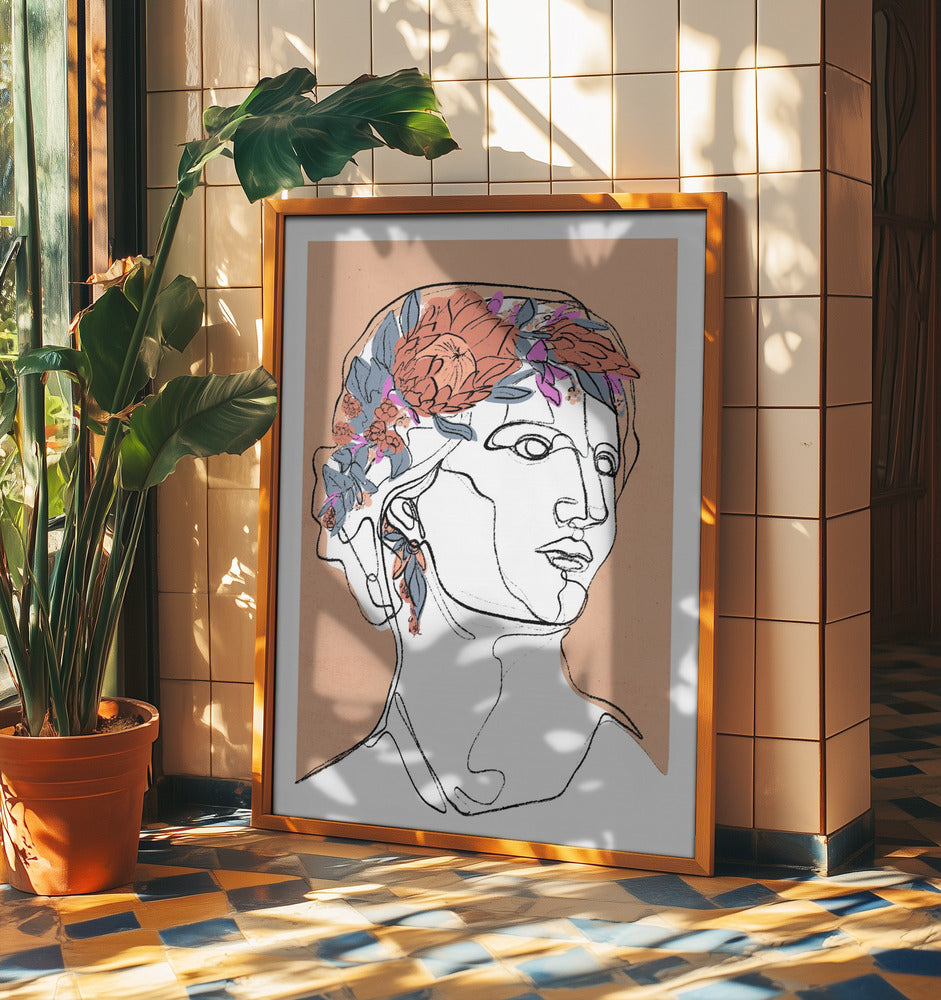 Floral Silhouette | Poster