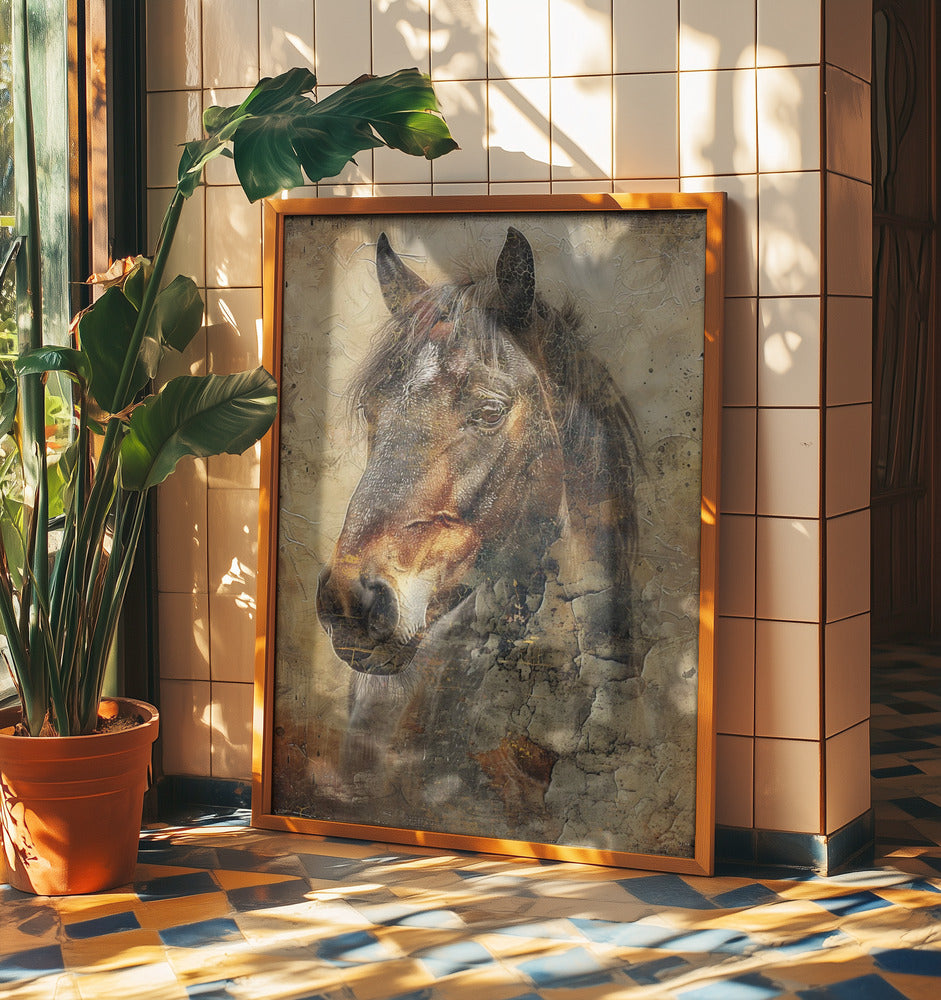Horse Illustration 09 | Poster