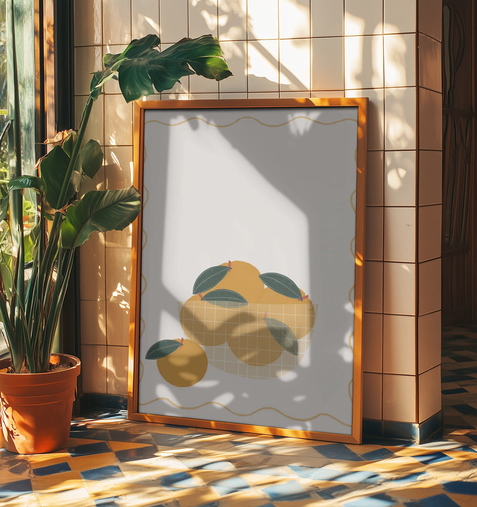 Bowl of Oranges | Poster