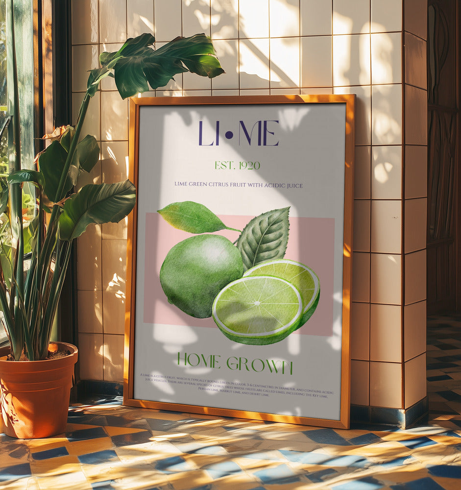 Zesty Green Delight | Poster