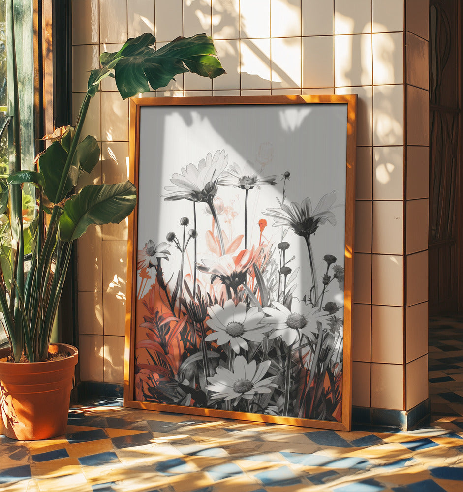 Evergreen Graphic Floral | Poster