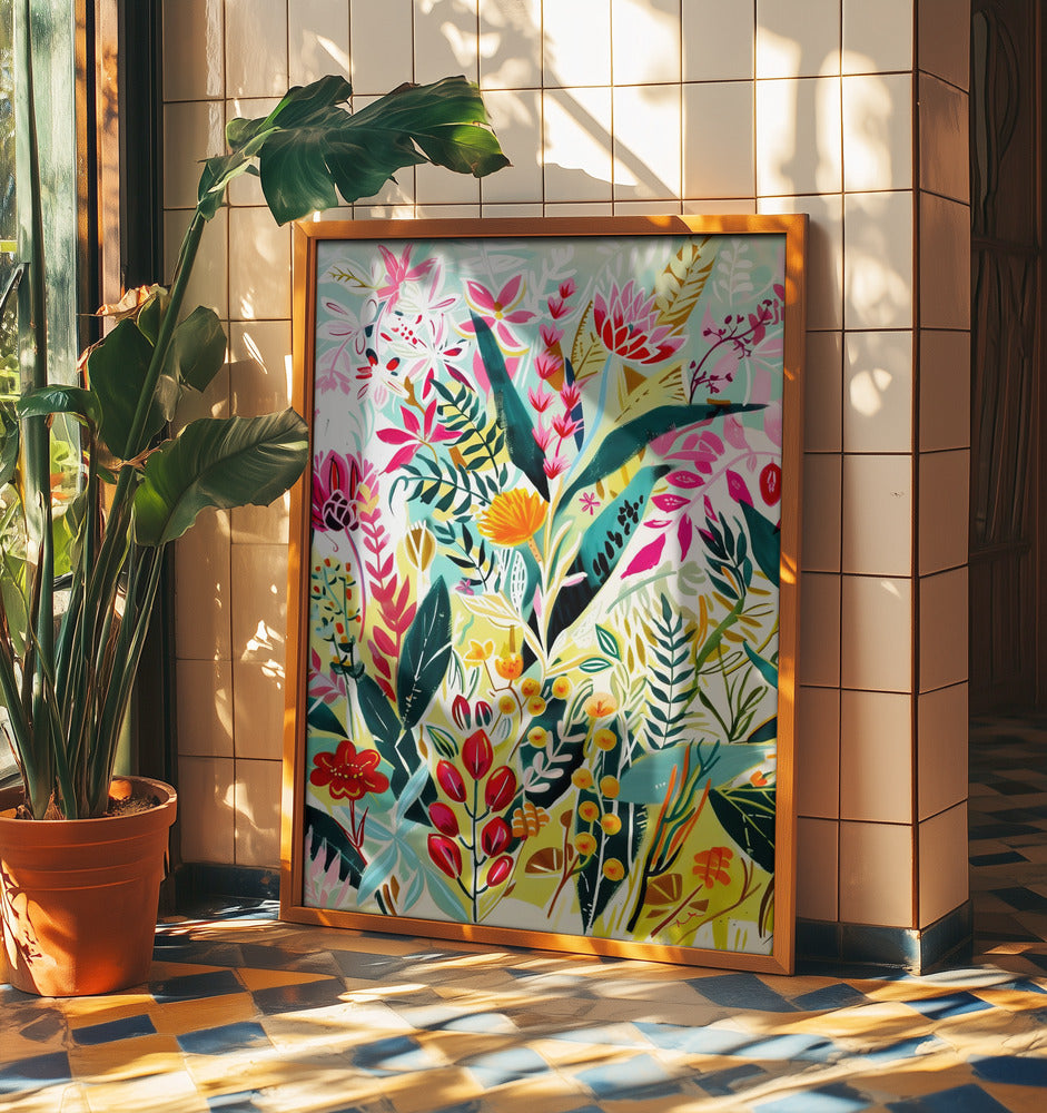 Evergreen Hidden tropics Meadow (2) | Poster
