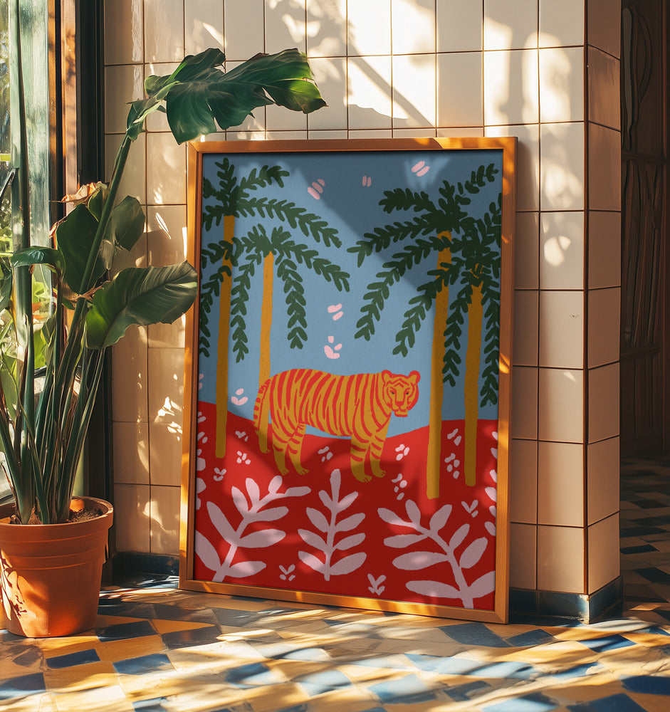 Tigerunderpalms | Poster