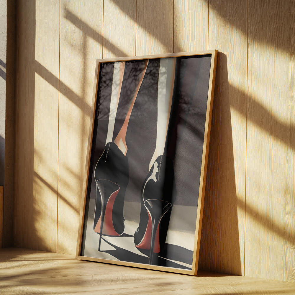 Sleek Stiletto Strut | Poster