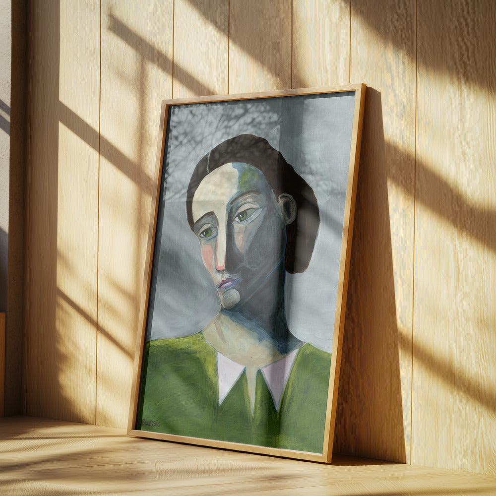 Väntande kvinna | Poster