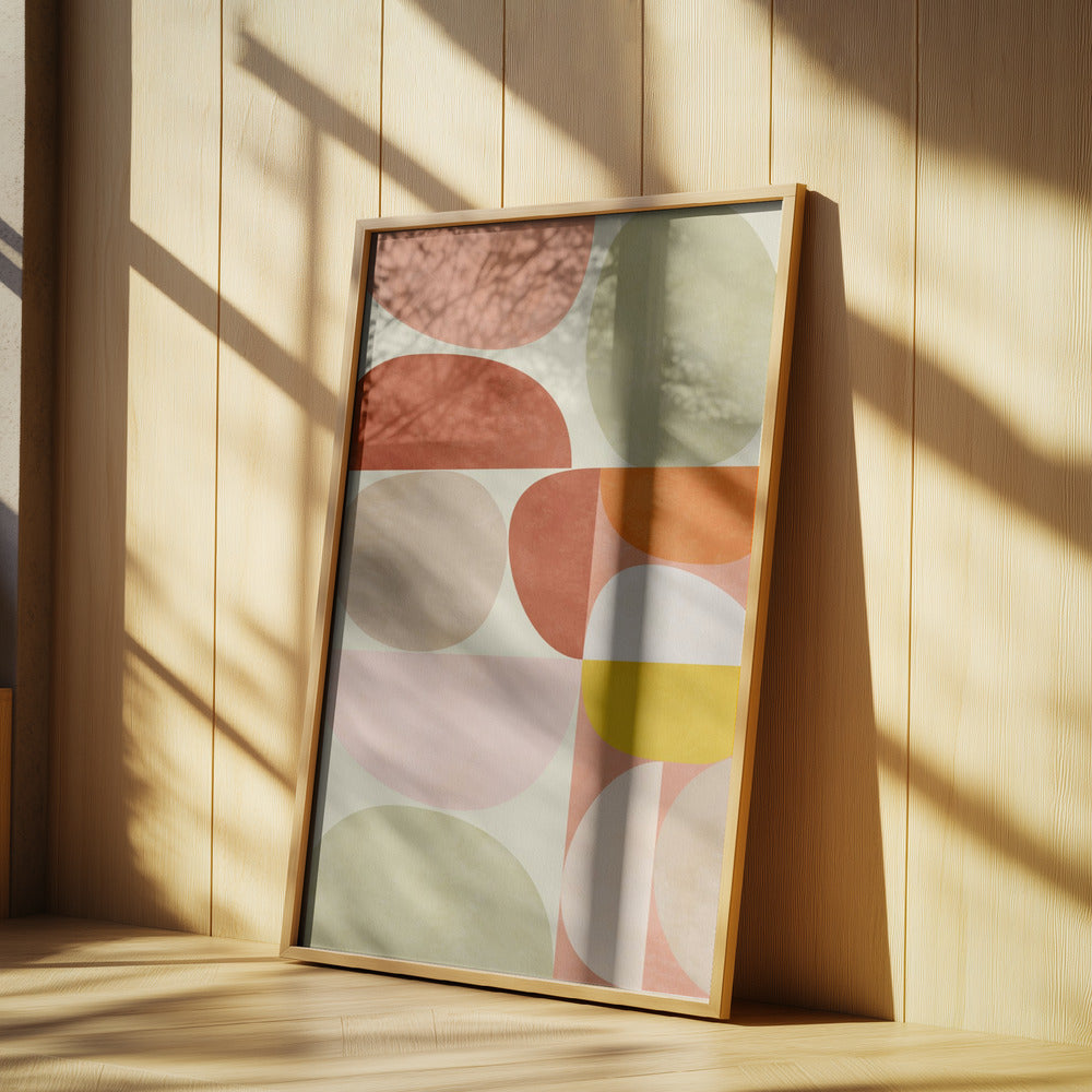 Pastel Geometry | Poster