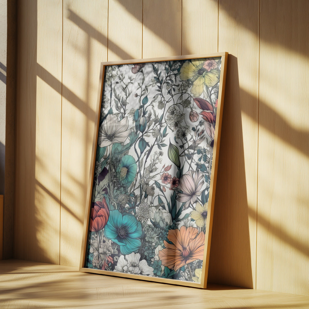 Fleurs des prés 12 | Affiche