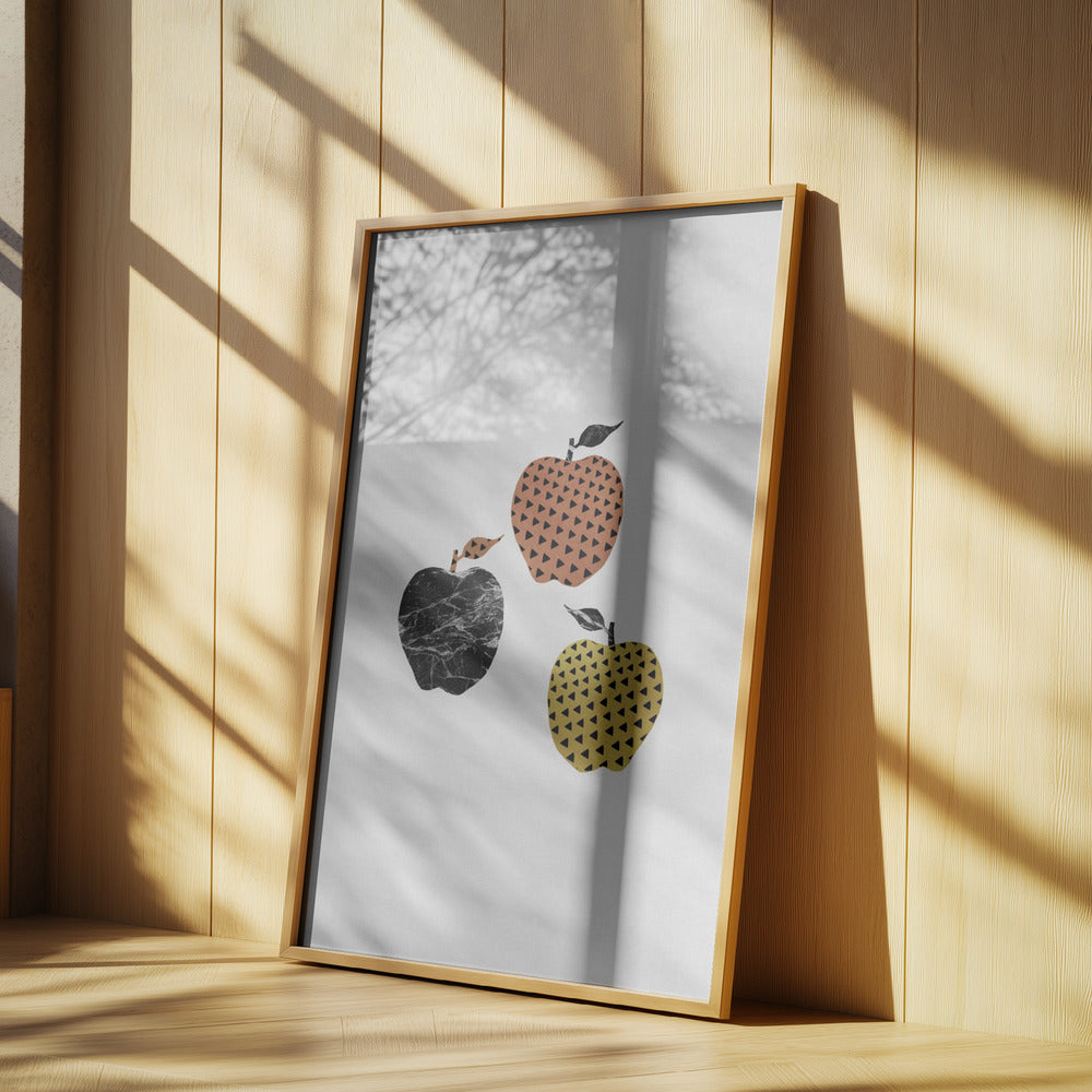 Scandi Apples | Poster