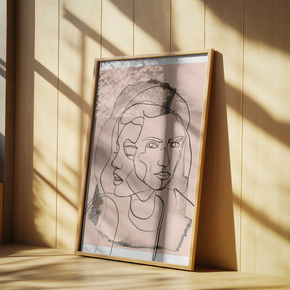 Dualität in Linien | Poster