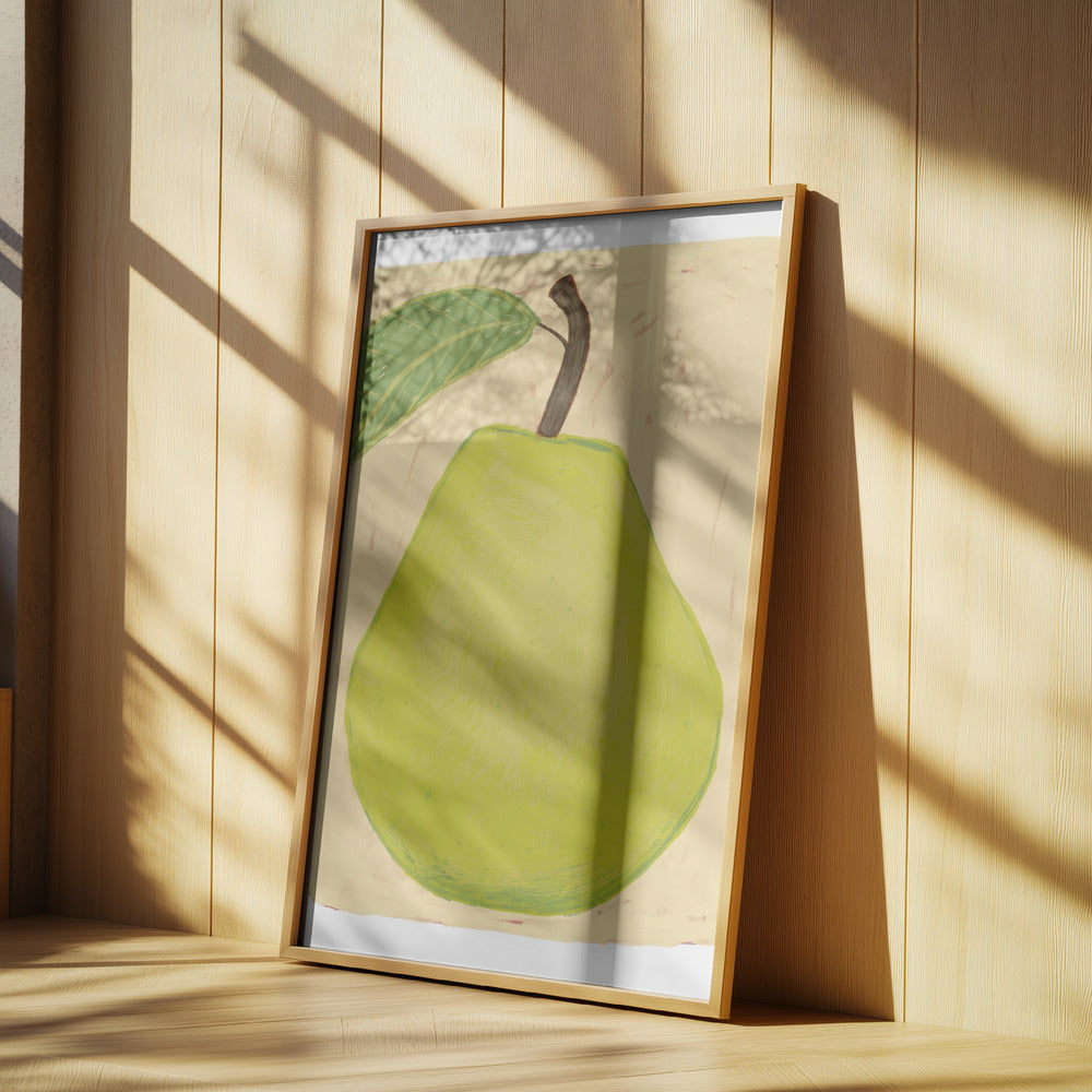 Big green pear | Poster