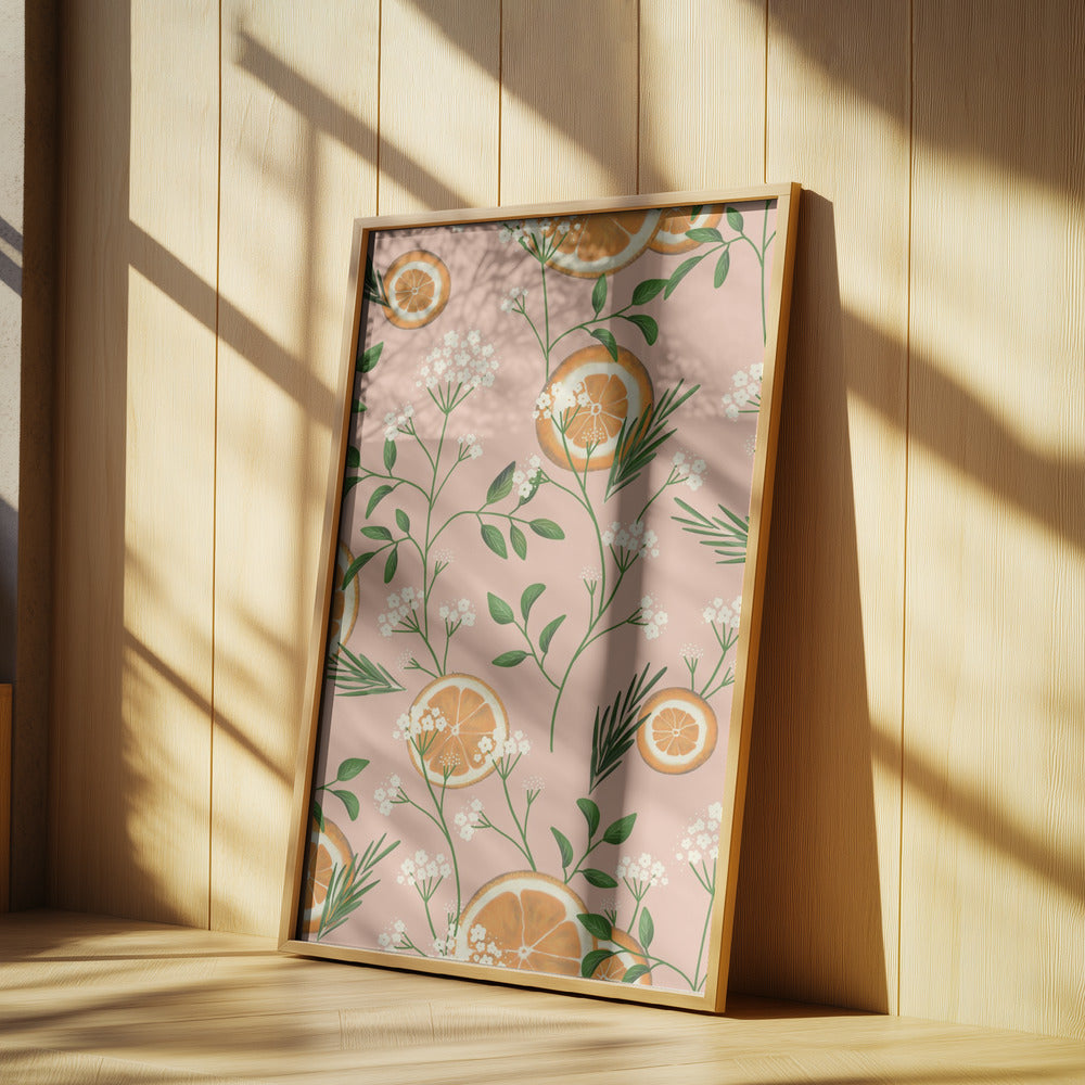 Fläderblommor och apelsiner | Poster