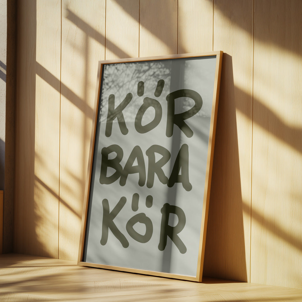 Lauf, einfach lauf | Poster - Kunstdruck