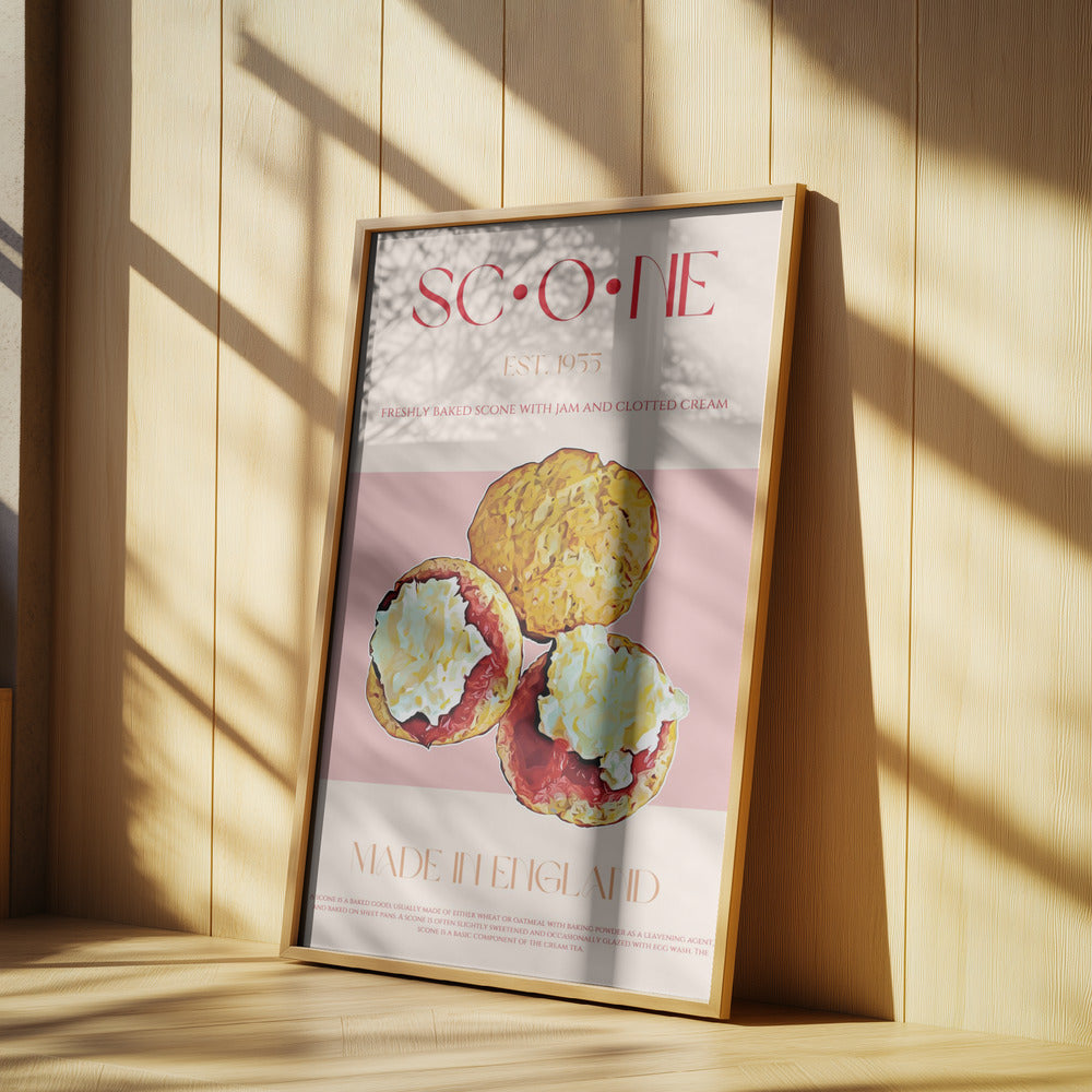 English Scone Delight | Poster