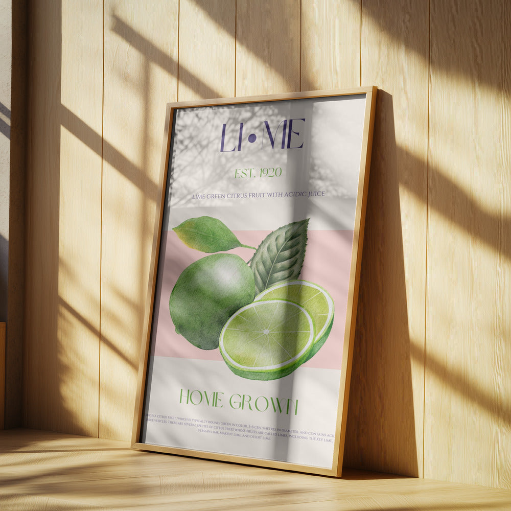 Zesty Green Delight | Poster