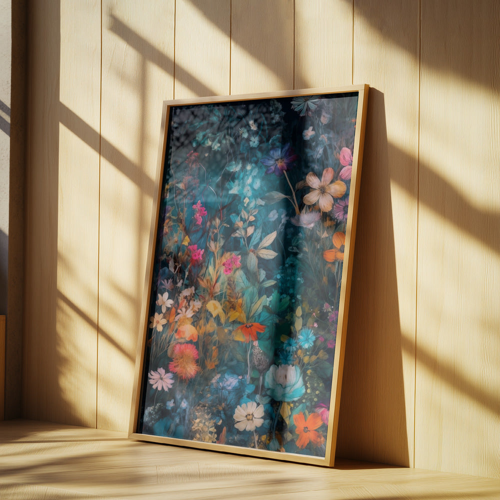 Wildflower Meadow Evergreen Flowers | Poster