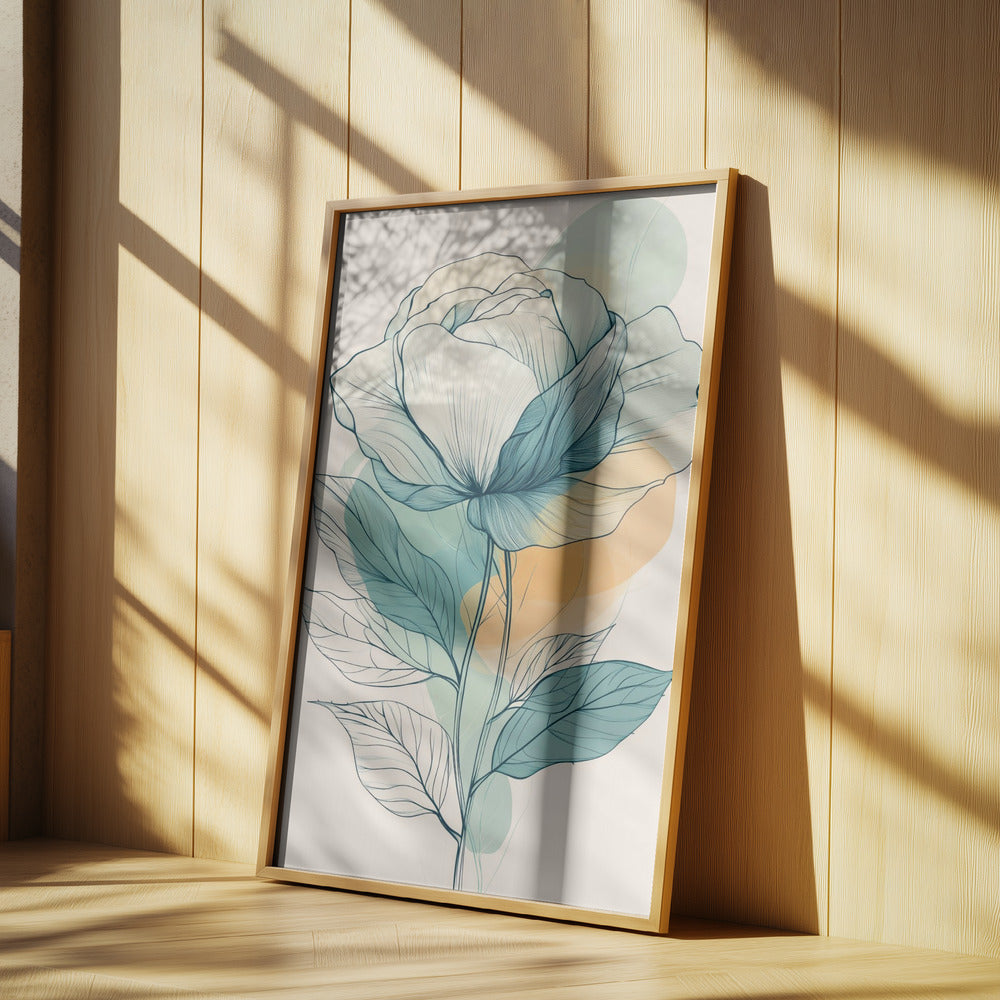 Evergreen Graphic Floral | Poster