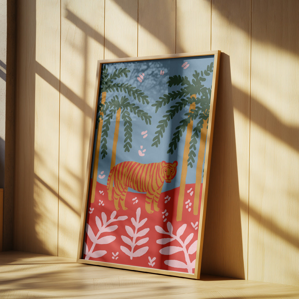 Tigerunderpalms | Poster