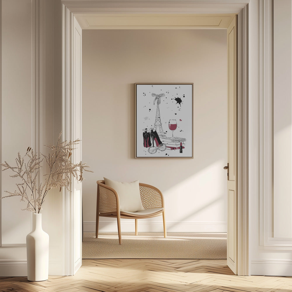 Chic Parisian Night | Poster