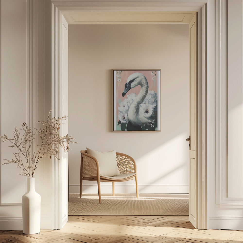 Der Schwan | Poster - Kunstdruck