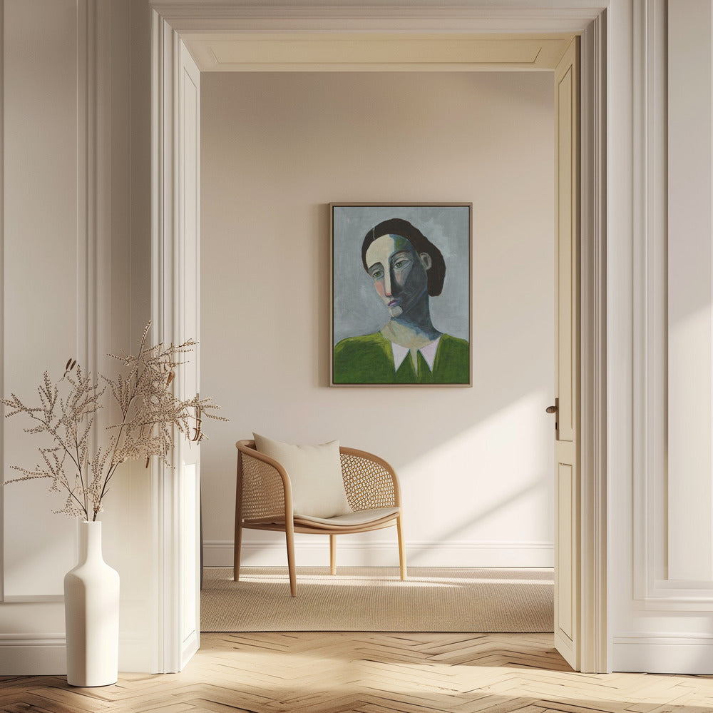 Väntande kvinna | Poster
