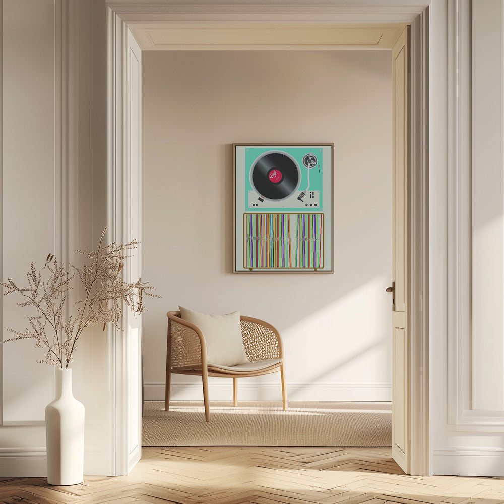 Vinyl Stack | Poster