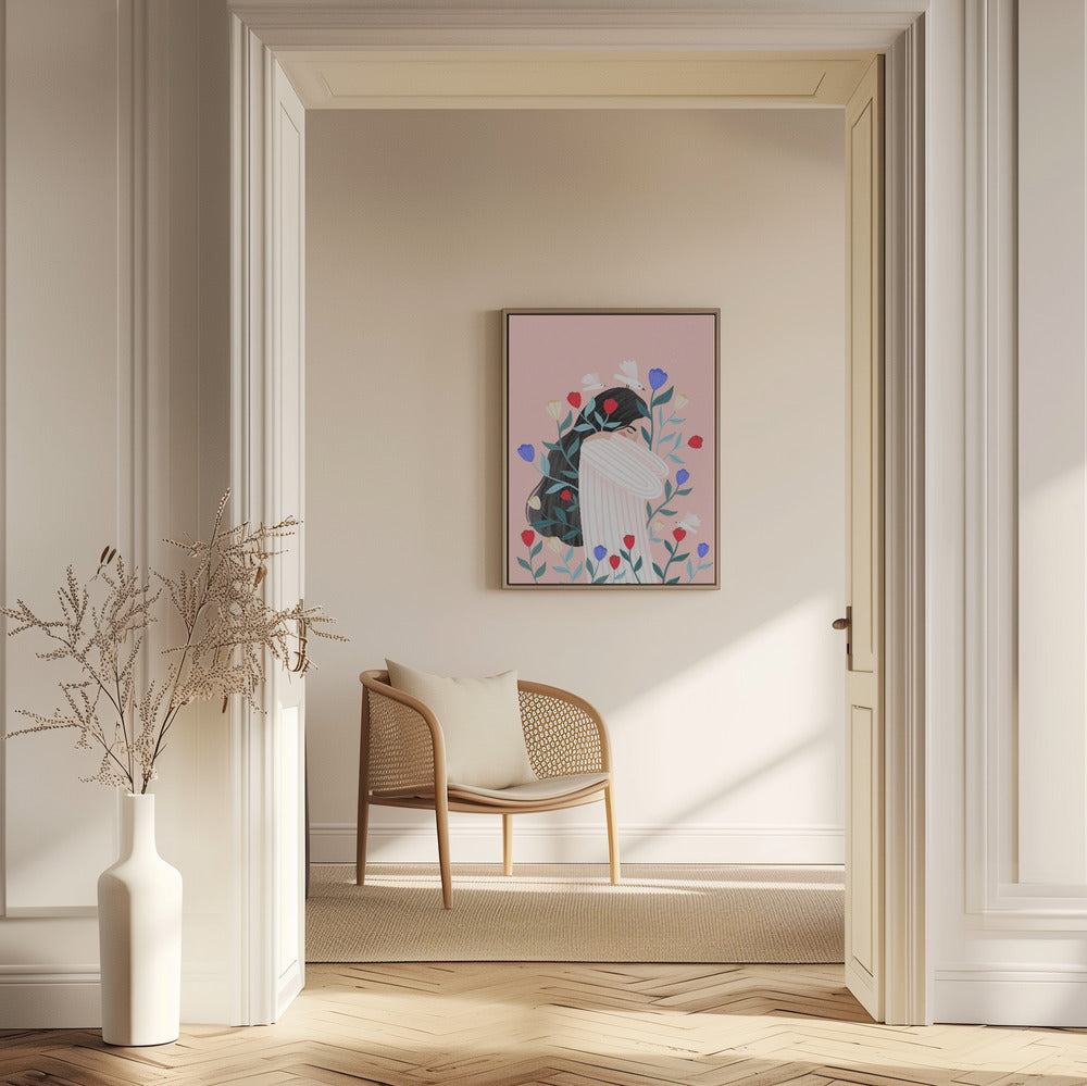 Blommor och stillhet | Poster