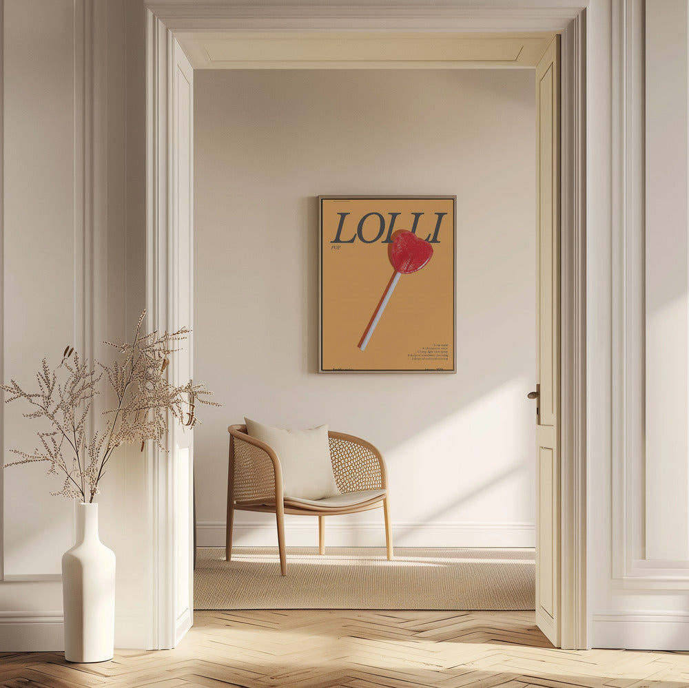 Heart Lollipop | Poster