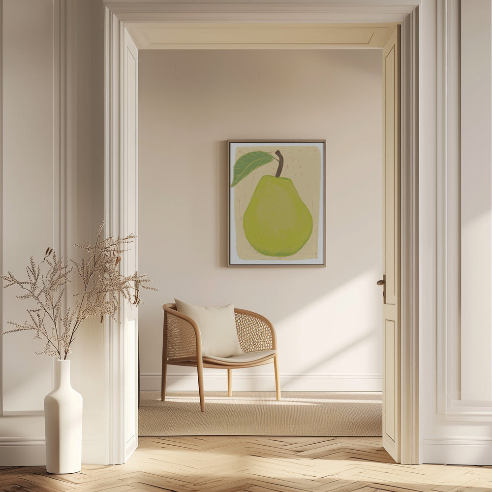 Big green pear | Poster