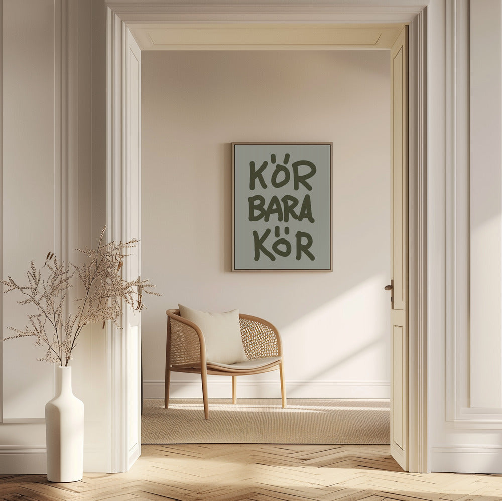 Lauf, einfach lauf | Poster - Kunstdruck
