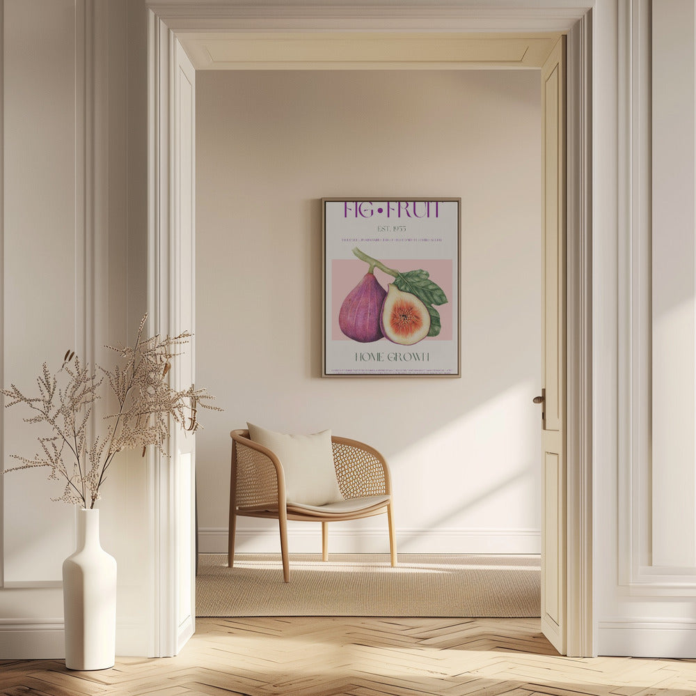 Vintage Fig Delight | Poster