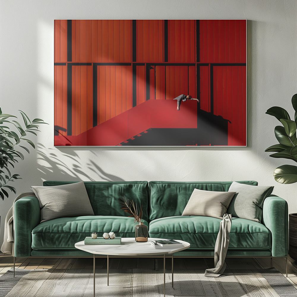 Drömmer i scharlakansrött | Canvas