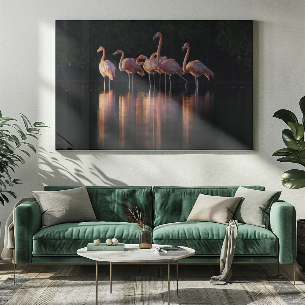 Rosa gryning | Canvas