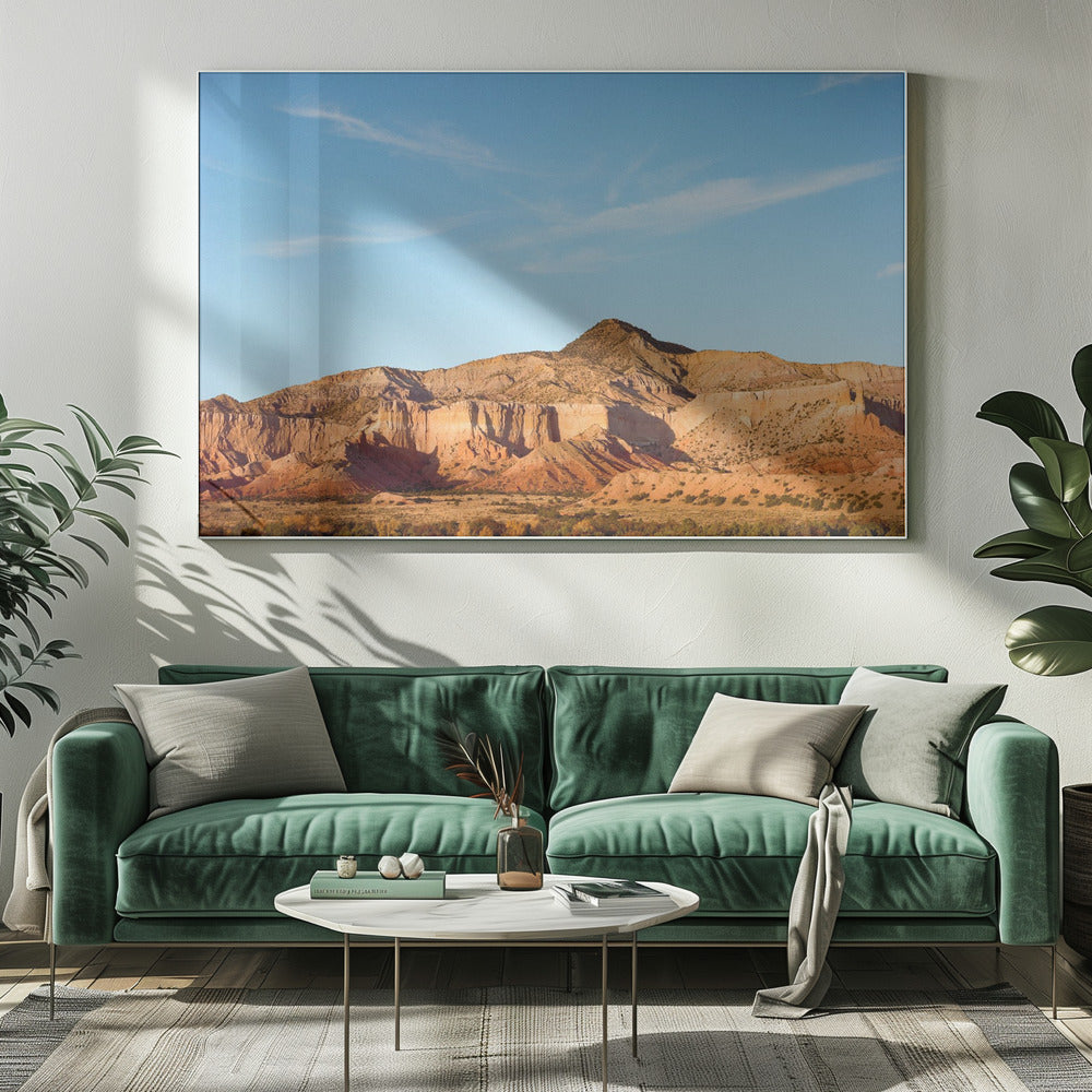 Sonnenuntergang auf der Ghost Ranch | Leinwand-Bilder
