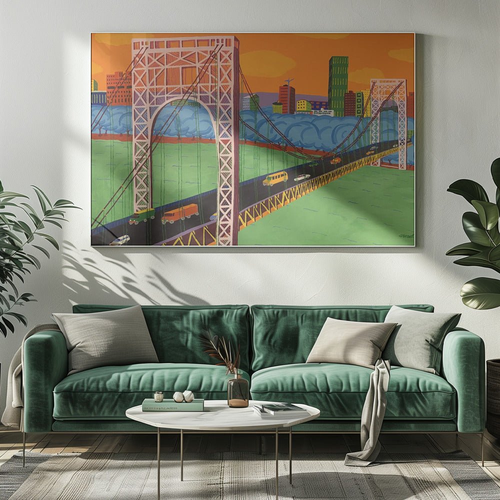 Puente George Washington | Impresiones en Lienzo
